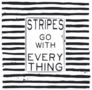 Stripes Go With Everything Sticker