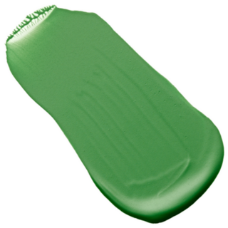 Stroke Of Green Nail Polish Sticker