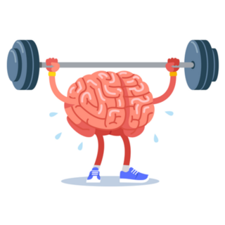 Strong Brain Sticker