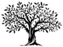 Strong Olive Tree Silhouette Sticker