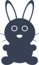 Stuffed Rabbit Sticker