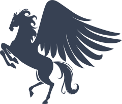 Stunning Pegasus Sticker