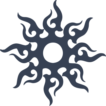 Stunning Sun Sticker