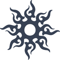 Stunning Sun Sticker