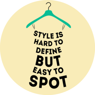 Style Is Hard To Find But Easy To Spot Sticker