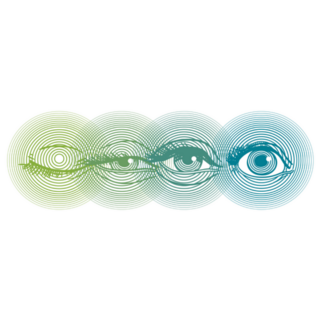 Stylish Design Images Of Human Eye Sticker