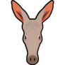 Stylized Head Of An Aardvark Sticker