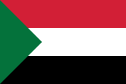 Sudan Flag Sticker