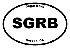 Sugar Bowl Oval Sticker