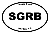Sugar Bowl Oval Sticker