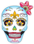 Sugar Skull Lady Sticker