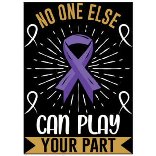 Suicide Prevention Awareness No One Else Can Play Your Part Sticker