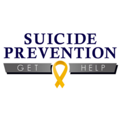 Suicide Prevention Get Help Logo Sticker