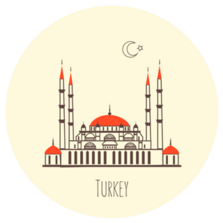 Suleymaniye Mosque Istanbul Turkey Landmark Sticker