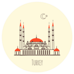 Suleymaniye Mosque Istanbul Turkey Landmark Sticker