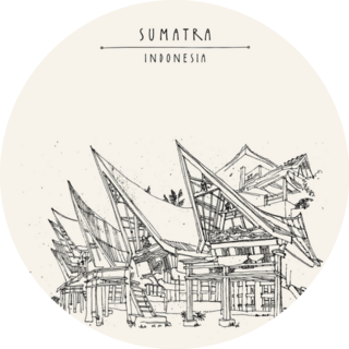 Sumatra, Indonesia, Asia Sticker