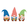 Summer Barbecue Gnomes Sticker