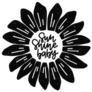 Summer Flower Sunshine Baby Lettering Sticker