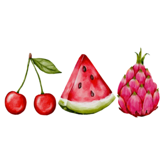 Summer Fruits Sticker