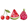 Summer Fruits Sticker