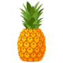 Summer Fun Pineapple Fruit Sticker