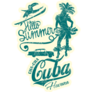 Summer Havana Cuba Sticker