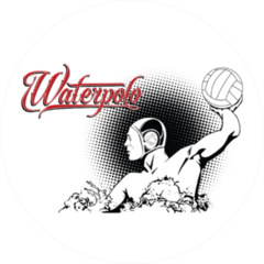 Summer Kinds Of Sports Water Polo Sticker