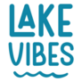 Summer Lake Vibes Quote Sticker