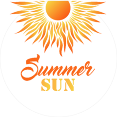 Summer Sun Sticker