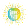 Summer Vibes Sunshine Sticker