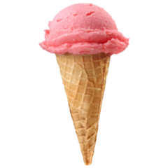 Sumptuous Ice Cream Donut Cake Sticker