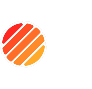 Sun in Slices Sticker