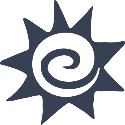 Sun Swirl Sticker