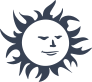 Sun With A Face Sticker