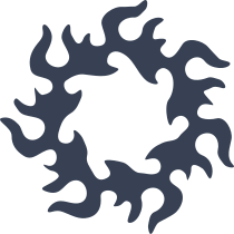 Sun With Flares Sticker