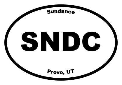 Sundance Oval Sticker