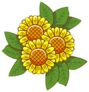 Sunflower Bouquet Sticker