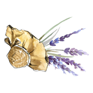 Sunhat Lavender Sticker