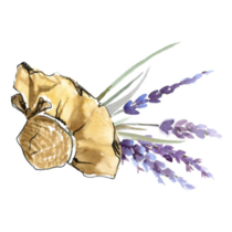 Sunhat Lavender Sticker