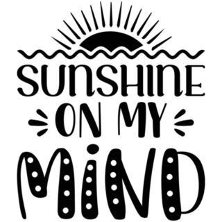Sunshine On My Mind Sticker