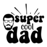 Super Cool Dad Fathers Day Sticker