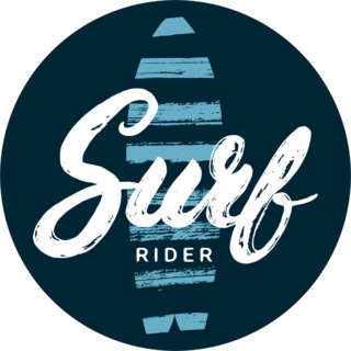 Surf Rider Sticker