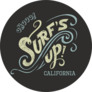 Surfs Up California Sticker