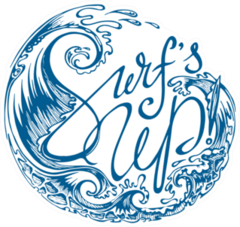 Surfs Up Waves Sticker