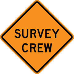 Survey Crew Sticker