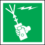 Survival Craft Portable Radio Icon Sign Sticker