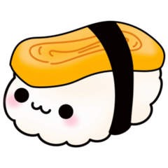 Sushi Adorable Sticker