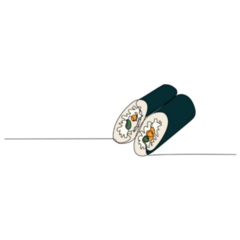 Sushi Ehomaki Sticker