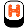 Sushi Letter H Sticker