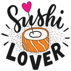 Sushi Lover Sticker